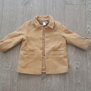 Kids wool blend coat 2/3T